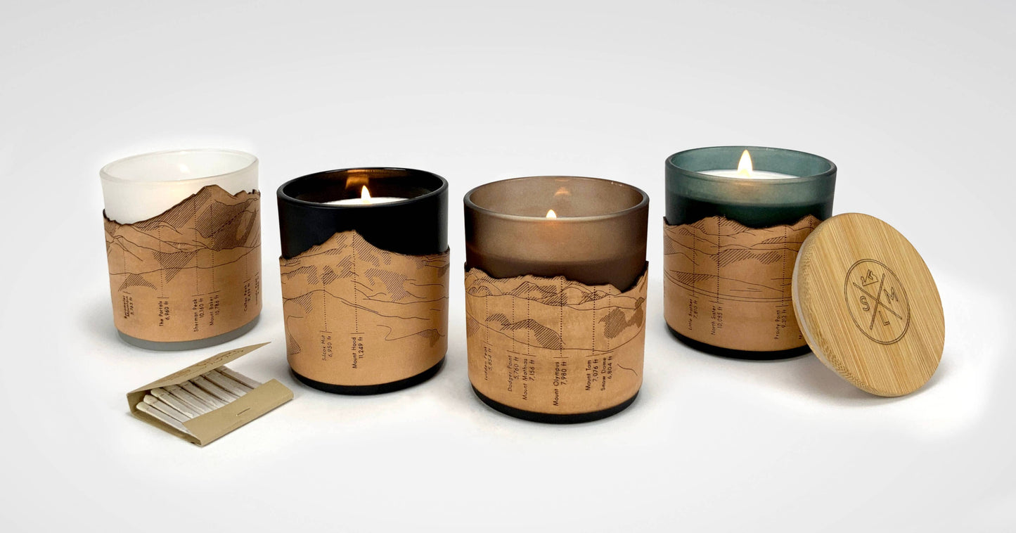 Mountainscape Votives