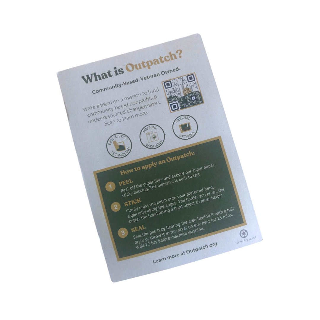 San Juan Islands Washington stick-on patch