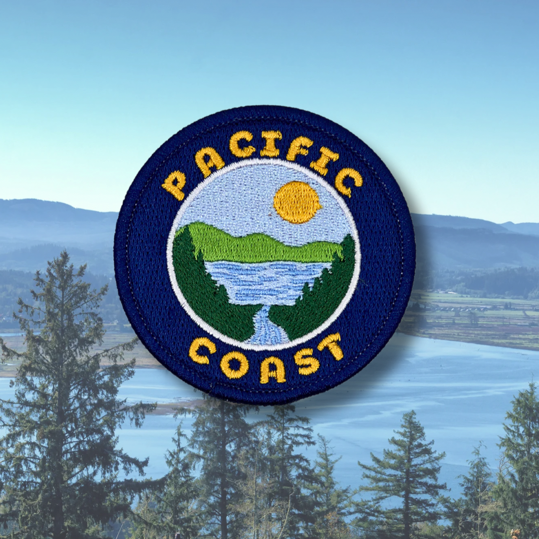 PNW Pacific Coast stick-on patch