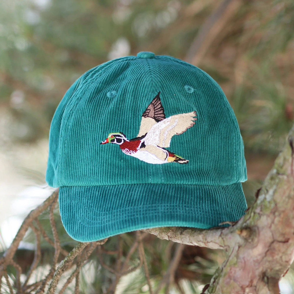 Wood Duck Corduroy Hat