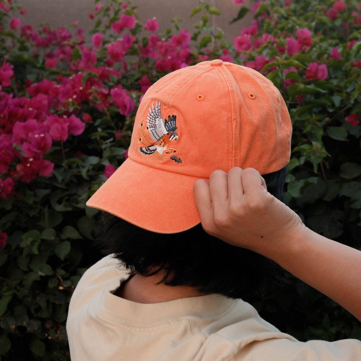 American Kestrel Washed Hat