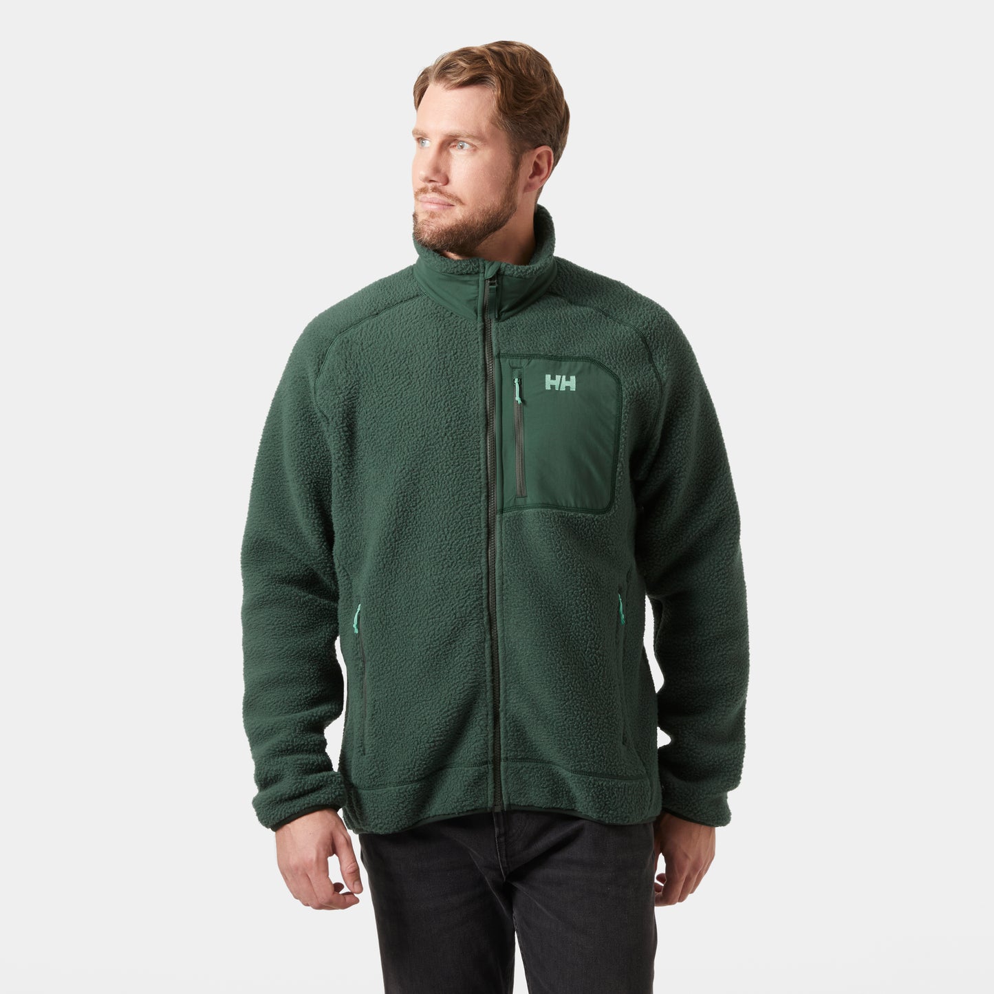 PANORAMA PILE BLOCK JACKET