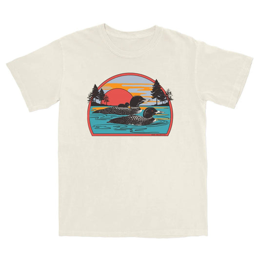 Retro Common Loon Lightweight Tee