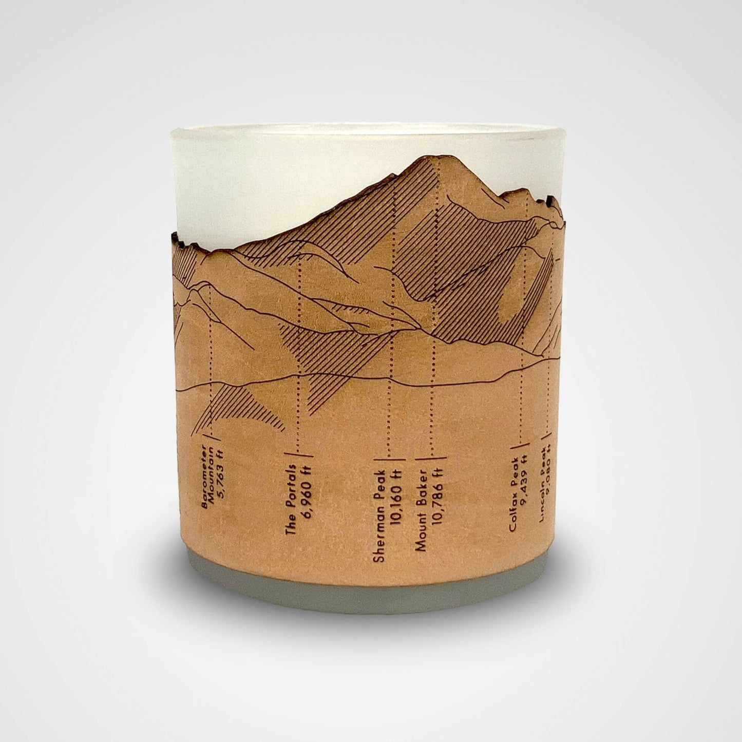 Mountainscape Votives