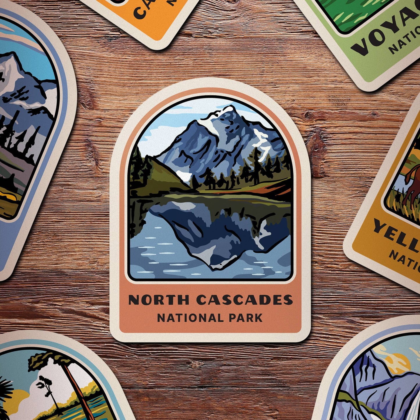 North Cascades National Park Sticker